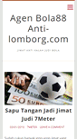 Mobile Screenshot of anti-lomborg.com